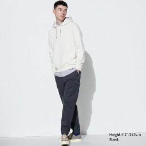 UNIQLO Cargo Joggers Gray | WDHQMZN-28