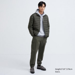 UNIQLO Cargo Joggers Olive | LFEBDYU-89