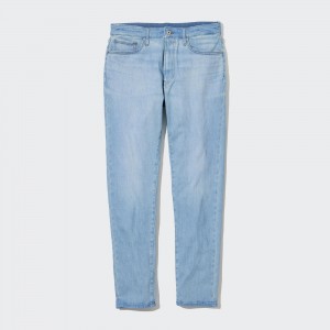 UNIQLO Ezy Ultra Stretch Slim Fit Jeans Blue | HKWUMXF-45