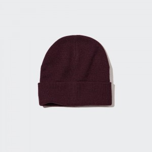 UNIQLO Heattech Cap Wine | WFZCXJN-70