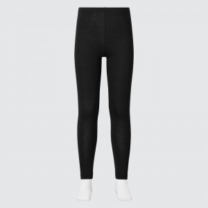 UNIQLO Heattech Thermal Leggings Black | PRSAYEV-74