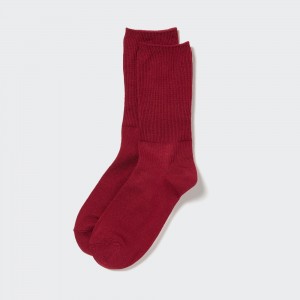 UNIQLO Heattech Two Way Thermal Socks Red | UDHYASF-80