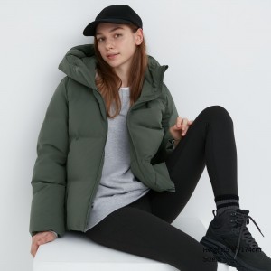 UNIQLO Seamless Down Parka Olive | VPIETFB-24