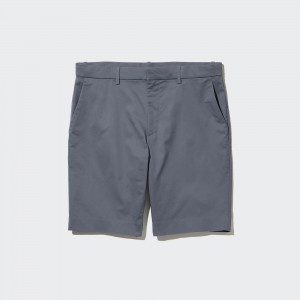 UNIQLO Stretch Slim Fit Shorts Gray | ODRGALK-43