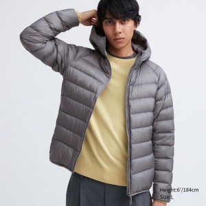 UNIQLO Ultra Light Down Parka Gray | JAYKVIC-27