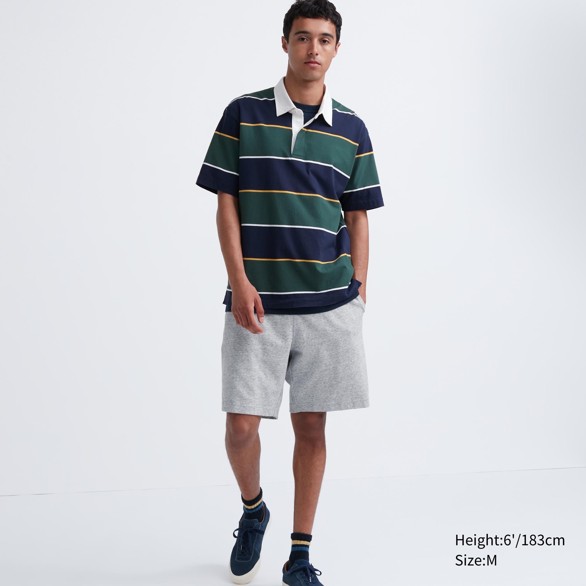 UNIQLO Airism Cotton Easy Shorts Gray | FLKUJGE-38