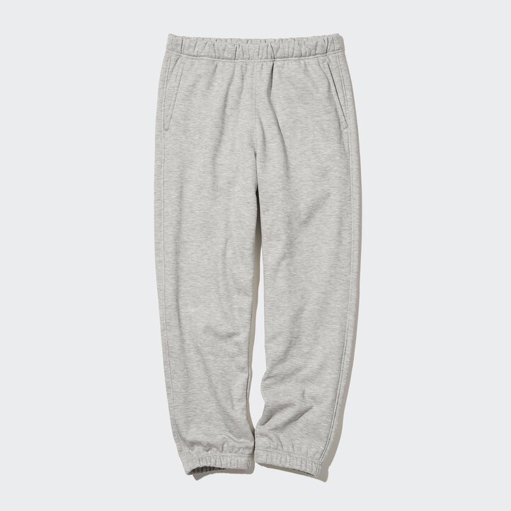 UNIQLO Heattech Pile Lined Joggers Gray | UPEDJVB-26